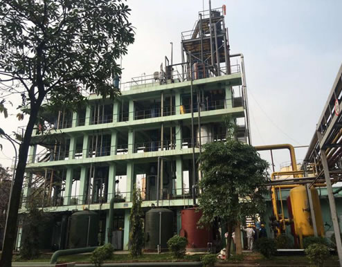 3 in 1 HCL acid synthesis unit with by-product steam was started up successfully in Vietnam on March 31, 2019, with capacity of 200 tons 36% HCL acid and 0.9MPa steam.