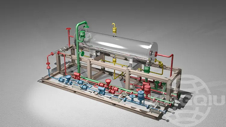 Sulfuric Acid Dilution and Cooling System