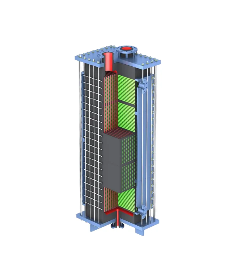 JKS Type Rectangular Block Porous Graphite Heat Exchanger